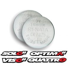 CR 2325 Batteries - SOLO / OPTIMA / VISO / QUATTRO & ARES