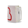 Clear/White/Red
